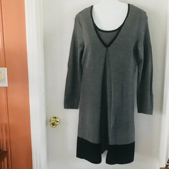 Susan Lawrence gray dress Small - Picture 2 of 6